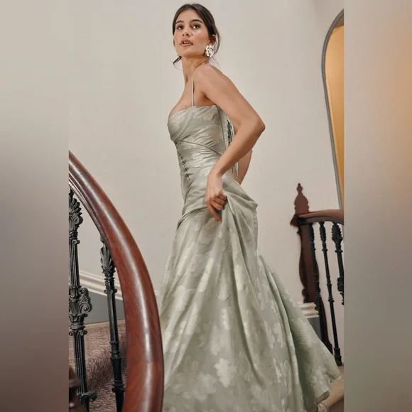 House of CB SEREN Pistachio Floral Lace Back Maxi Dress, Size X-Small, $285 is available for purchase on au PAY Market - Imported Goods Online Store Co.Ltd. | au PAY Market - House of CB SEREN Pistachio Floral Lace Back Maxi Dress, Size X-Small, $285 is available for purchase on au PAY Market - Imported Goods Online Store Co.Ltd. | au PAY Market -